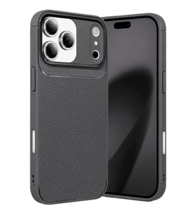 iPhone 17 Pro Auto Focus Karbon Kapak - Gri