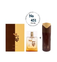 No: 451 + No: 451 Deodorant Unısex 50 Edp Fresh - Mnmsno451deo