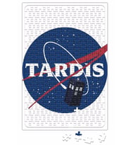 Doctor Who Tardis Nasa Puzzle 240 Parça Yapboz