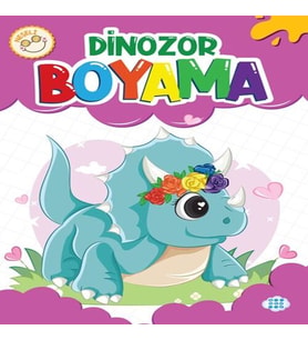 Neşeli Dinozor Boyama