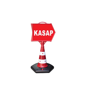 Kasap Temalı Uyarı ve Ok Reklam Dubası