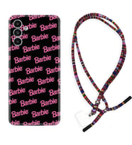 Samsung A23 A31 A32 A50 A51 A52 A53 A70 Kılıf Boyun Asklı Rasta Silikon Barbie 1404