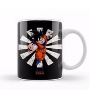 Goku Retro Japanese Dragonball Z Kupa Bardak Porselen