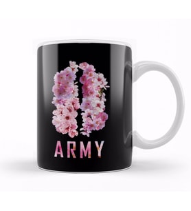 Bts Army  Kpop Kupa Bardak Porselen
