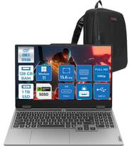 Lenovo Loq 15IRX10 Intel® Core I7-13700HX 128GB Ddr5 1tb SSD 15.6" 8GB/RTX5050 100W (1920X1080) IPS 300NITS 144Hz, G-Sync® WIN11HOME Gaming BILG.83JE00KMTRH33+ZETTAÇANTA