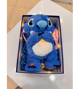 büyük boy nefes alan stitch uyku arkadaşı 35 cm en büyük boy