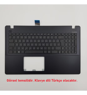 Asus X550CL Klavye Kasa Siyah