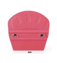Switch Card Oval Ragle PPF/TPH Cam Filmi Çekme Uygulama Aparatı Teflonlu 85A Sertlik 10x9cm Pembe