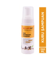 Cuppypet Evcil Hayvanlar İçin Kuru Şampuan 150 ml
