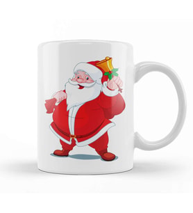 Yılbaşı Yeni Yıl Konseptli Noel Ayıcıklar 03 Kupa Bardak Porselen