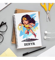 Wonder Woman Marvel Defteri Kişiye Özel