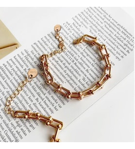 Tfny Rose Gold Çelik Bileklik