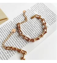 Tfny Rose Gold Çelik Bileklik