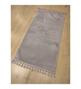 HALIMARKA PUFFY GRİ PELUŞ HALI 80X150 CM