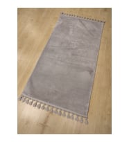 HALIMARKA PUFFY GRİ PELUŞ HALI 80X150 CM
