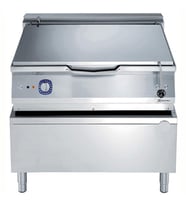 Electrolux Professional 100 Lt Elektrikli Otomatik Devrilir Tava, Duomat Pişirme Yüzeyi, Musluklu, Termostatik Kontrol - 1000 Mm E9BREJDPFM