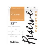 D'Addario DCE1030 Reserve Evolution Bb Klarnet Kamışı No: 3.0 (Profesyonel) - 10'lu Paket  Sıcak ve Odaklanmış Ses ile Kararlı Performans