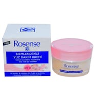 Rosense Gül Yağı E Vitaminli Nemlendirici Yüz Kremi 50ML Normal