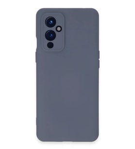 Mey İthalat® One Plus 9 Kılıf Nano içi Kadife Silikon - Gri