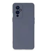 Mey İthalat® One Plus 9 Kılıf Nano içi Kadife Silikon - Gri