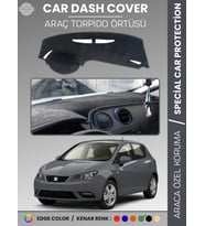 SEAT IBIZA 6F (2017-2024) Torpido Örtüsü Ön Göğüs Halı Torpido Koruma Birebir Uyum Kaymaz UV Koruma