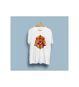 Oversize Varşova Antlaşması Logosu Unisex T-shirt