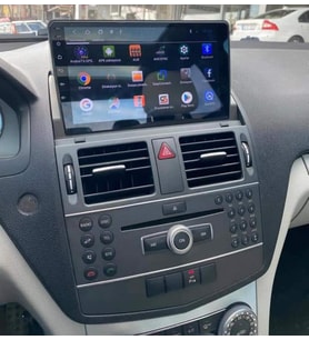 mercedes c 2009-12 carplay YOUTUBE yandex WİFİ usb BT KAMERA
