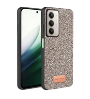Onegif Xiaomi Redmi 15 4g Bright Simli Kapak - Gümüş