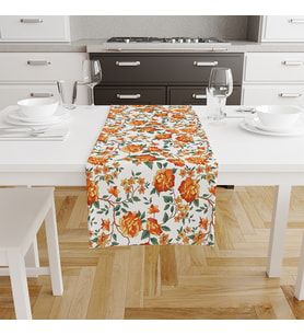 Adawall Orange Lotus Runner 140x45CM