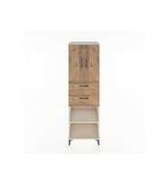 Hyperion Dolap 4 Raflı 2 Çekmeceli 2 Kapaklı 60x44x195 Aytaşı-Çam