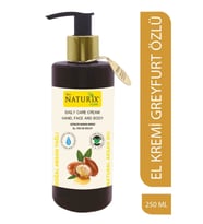 Argan Yağlı Günlük Bakım Kremi El, Yüz Vücut Losyonu 250 ml Nemlendirici Krem