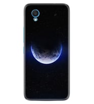 Alcatel 1 2022 Kılıf Resimli Desenli Silikon Platinium Series Midnight Moon 1802