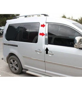 CADDY KAPI DİREĞİ KROM 2 PARÇA 2010 2011 2012 2013 2014