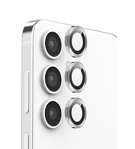 Durukar® Samsung Galaxy S24 FE Raze Metal Kamera Lens - Gri