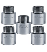5 Adet ECA 1/2 2cm Uzatma Krom (Musluk Uzatma) 102134015 Pirinç  E.C.A