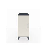 Kronos Komodin 2 Raflı Tek Kapaklı 44x59x96 Antrasit-Aytaşı