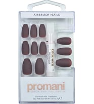 Matte Takma Tırnak Kiti Koyu Bordo PR-5018