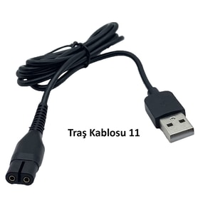 Ayt Tıraş Makinaları İçin Usb Şarj Kablosu Tıraş Makinası Elektirik Şarj Kablosu No:11