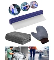 Silikon Uçlu Cam Sileceği Çekçek Ve Püsküllü Mikrofiber Araba 