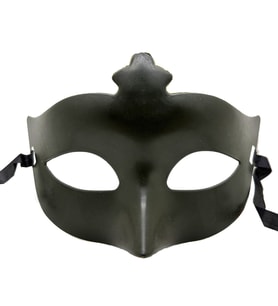 Haki Yeşil Renk Masquerade Kostüm Partisi Venedik Balo Maskesi pop