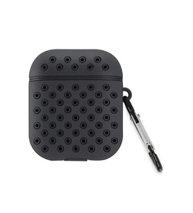 Newface Apple Airpods 3 (3.nesil) Spor Delikli Kılıf - Siyah-Siyah