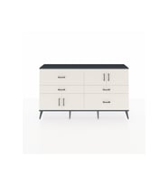 Arges Konsol 2 Raflı 4 Çekmeceli 4 Kapaklı 176x30x99 Antrasit-Aytaşı