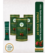 ÇareBurada 3 Adet Kekreyemiş Tozu 8g x 20 Stick