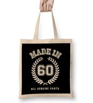 1960 Made In 60 All Genuine Parts Bez Çanta Uzun Saplı