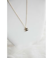 Kişiye Özel 925 Ayar Gümüş Chanel Kolye
