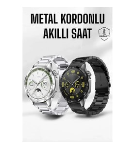 Mey İthalat® Akıllı Saat Bildirim Görme Amoled Ekran GPS Uyumlu Sesli Görüşme