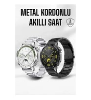 Mey İthalat® Akıllı Saat Bildirim Görme Amoled Ekran GPS Uyumlu Sesli Görüşme