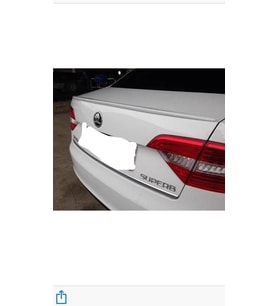 SKODA SUPER B 2012- BEYAZ SPOYLER (SRY)