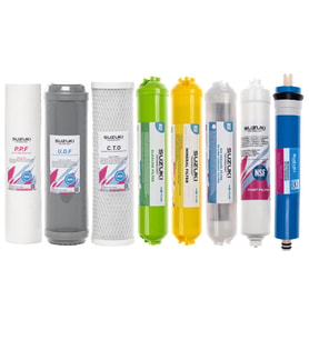 10 Inç Açık Kasa Su Arıtma Cihazı Tam Set (8 Filtre) Mineral, Det (553360488)