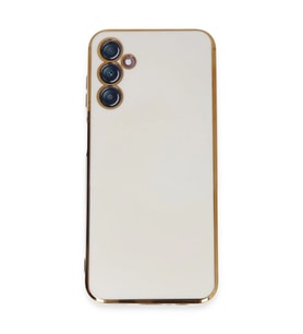 Samsung Galaxy M14 5g Kılıf Volet Silikon - Beyaz